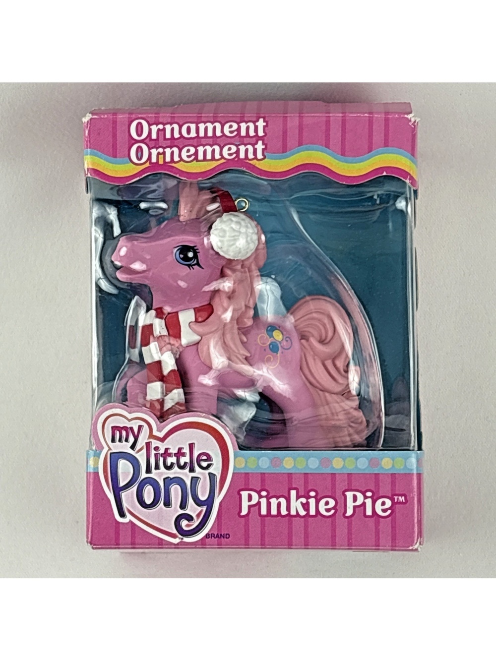American Greetings My Little Pony Pinkie Pie Ornament Winter Christmas 2009